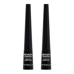Delineador de olhos líquido Revlon ColorStay Liquid Eyeliner cor blackest black