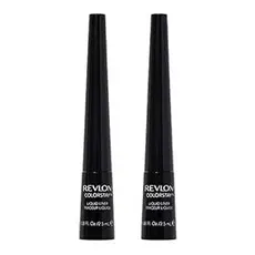 Delineador de olhos líquido Revlon ColorStay Liquid Eyeliner cor blackest black