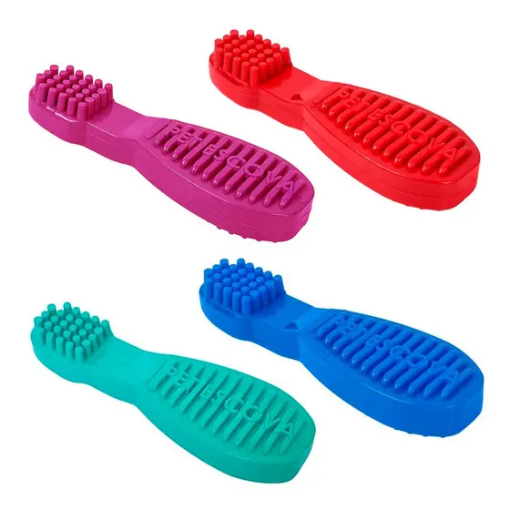 Brinquedo Mordedor de Nylon Pet Escova de Roer para Cães P Pet Games Petgames Cachorro