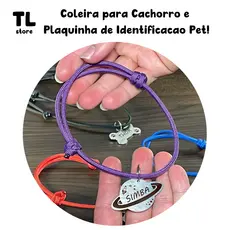 Coleira para Cachorro Acessórios para Cachorro e Roupa Pet Golden Shitzu Pug Gato