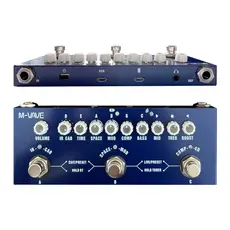 M-vave Cube BEBÉ Recarregável Multi Efeitos Pedal Para Baixo Elétrico Gravação Interface de Áudio Função Cuvave Pedal