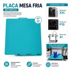 Placa Mesa Fria Xd3d Cool Plate Bambu Lab P1p P1s X1c A1