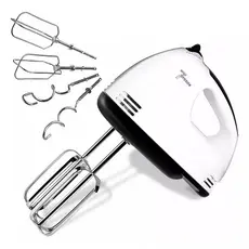 Batedeira De Mão Elétrica Bolo Chantilly 7 Velocidades 260W Batedeira Massa Bolo Ovos 220V