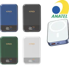 Power Bank Indução Magnético 10000mAh/5000mAh Magsafe Kaidi KD-998/KD-995