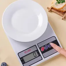 Balança De Cozinha Digital Até 10KG - Balança Digital De Precisão Cozinha 10kg Nutrição E Dieta