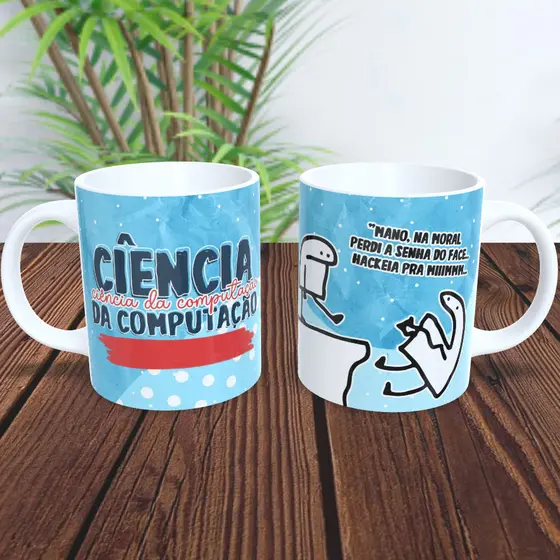 Caneca Flork para Profissionais da Ciência da Computação! Promoção Exclusiva + Envio em 24 horas!