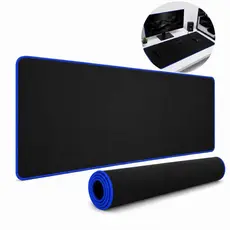 MousePad DeskPad 90x40cm Couro Sintético Borda Costurada Tapete Mesa Mousepad Grande Escritório Home Office Gigante NEW1