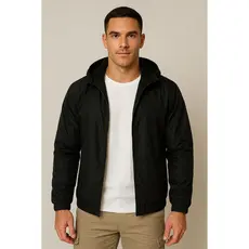 Jaqueta Corta-Vento Preta Impermeável Premium com Bolsos Fundos e zipper tratorado- Tamanhos P, M, G, GG