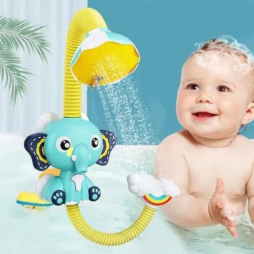 Chuveirinho Elefante Ducha Infantil Banheira Brinquedo de Banho
