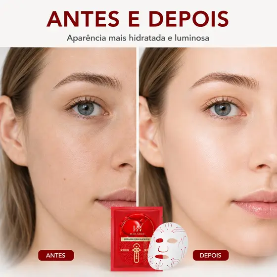 1/3/5/7pcs Máscara de lifting antirrugas profunda com sangue do cordão umbilical Adequado para todos os tipos de pele.