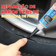 Cola líquida para reparo de pneus, cola forte, borracha preta, couro macio e instantâneo