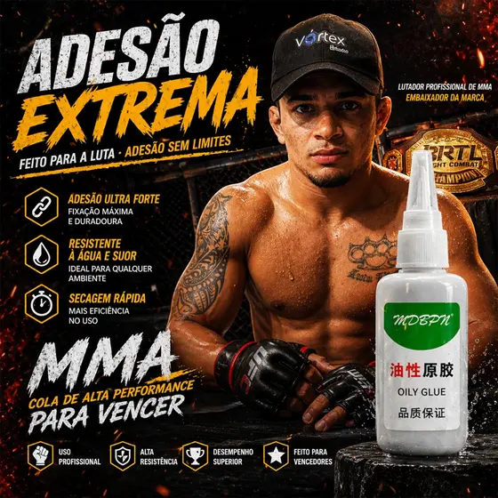 Cola Oleosa Multiuso-Adesão Instantânea Para Madeira , Metal , Vidro , Cerâmica E Muito Mais