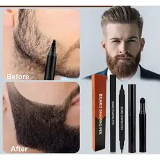 Preenchimento de Barba Masculina - Kit de Preenchimento de Barba à Prova d'Água - Longa Duração