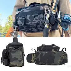 Equipamento De Pesca , Bolso De Ombro , Bolsa De Armazenamento , Suporte Portátil Para Vara Esportes Ao Ar Livre