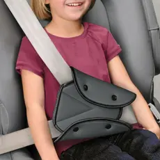 Suporte Posicionador Ajustador De Cinto De Segurança Infantil Para Conforto De Viagens De Carro