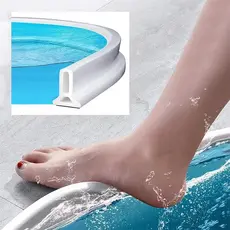 Barreira De Retenção De Água De Silicone Para Áreas Úmidas , Banheiro , Chuveiro , Lavanderia