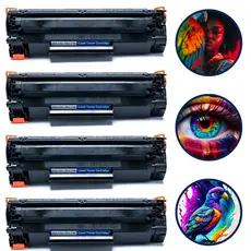 Kit C/ 4 Toner Hp Compatível 285a 435a 436a 278a