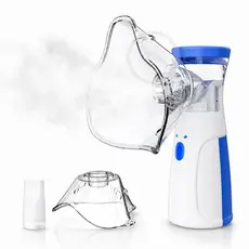 Inalador Portátil Silencioso Ultrassônico Nebulizador Adulto Infantil Mini Compacto Uso Diario Facil