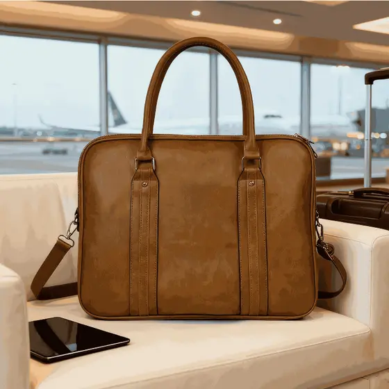 Bolsa simples de negócios bolsa para laptop de grande capacidade Com alça de ombro