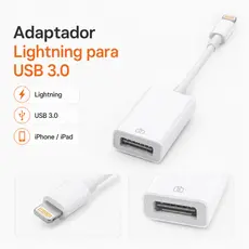 Cabo Otg Usb Compatível Com iPhone E iPad Pendrive Teclado Estável não é fácil mau ZHQ-11