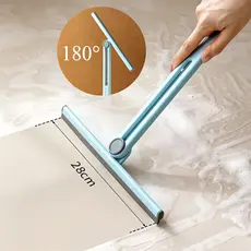 Rodo de Pia Limpa Vidro 360 Graus Limpador De Janela Dobrável Para Limpeza Doméstica Silicone GSQ02