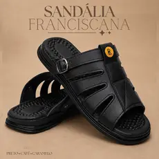 Sandália Masculina Papete Confortável Antiderrapante Casual com Tiras Ajustáveis 37/38 ao 43/44