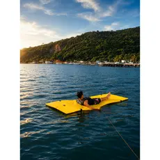 Tapete Flutuante Náutico Colchão para Água Mar Piscina Rio 3m X 1m X 40mm
