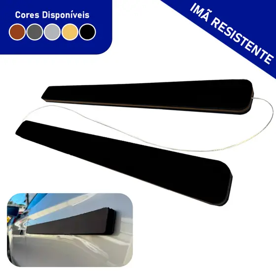 Acessório Protetor De Portas para Carro EVA Com Imã Protege Duas Portas