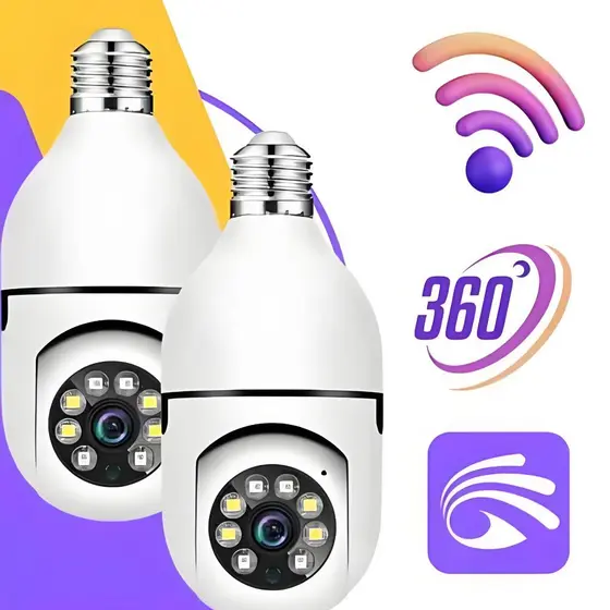 Câmera Segurança 360 Infravermelho Sem Fio Wifi 360 pro G4