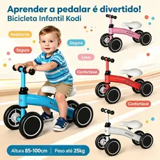 Bicicleta de Equilibrio para bebês menino Bicicleta sem pedal Brinquedo para meninosBicicleta de equilibrio Infantil-P14