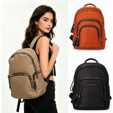 Mochila Feminina Impermeável Escolar Trabalho Juvenil Cores Resistente