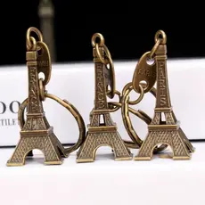 Kit 12 Chaveiro Torre Eiffel Porta-Chaves Para Lembranças Paris Tour Decoração