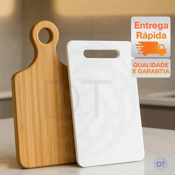 Tábuas de Cortes para Carnes Legumes Frutas Em Madeira Plástico Estampado e Polipropileno