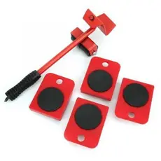 Aparelho Movedor Móveis Até 150KG Fácil Levantador Materiais Pesados Kit 5 Peças Sliders MY MONKEY