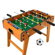 Futebol de Mesa Jogo de Futebol Totó de Mesa Mini Pebolim Madeira Bolas Inclusa Brinquedo Infantil