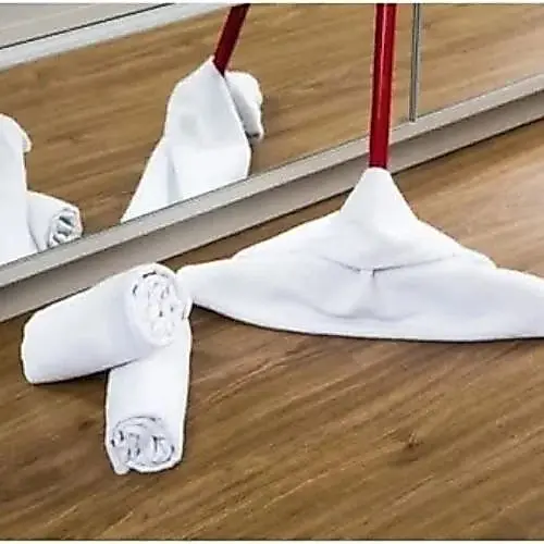 Kit 10 Panos de Chão P 30x55cm Alvejado Branco 100% Algodão | Entrega Rápida