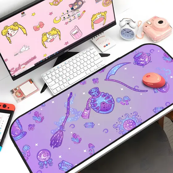Mousepad Estampas Diversas Speed e Borda Costurada Vários Tamanhos