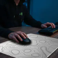 Mouse Pad Gamer Emborrachado Tamanho Especial 40x40cm Tema Abstrato