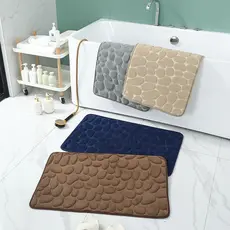Engrossar Tapete Banheiro Bolinha Microfibra Macarrão Luxo Várias Cores cobertor de quarto