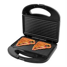 Grill E Sanduicheira Fama Cerâmica FGR01 750W Antiaderente Não Gruda Preta Sanduicheira Elétrica Saudável Original Britâ