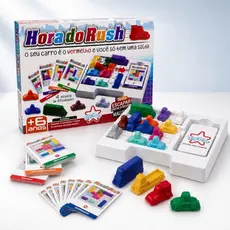 Jogo Educativo Hora do Rush Big Star - Desafio de Lógica e Raciocínio para Diversão e Aprendizado.