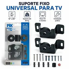 Suporte Tv Fixo Universal 10 A 100 Polegadas Vesa Reforçado