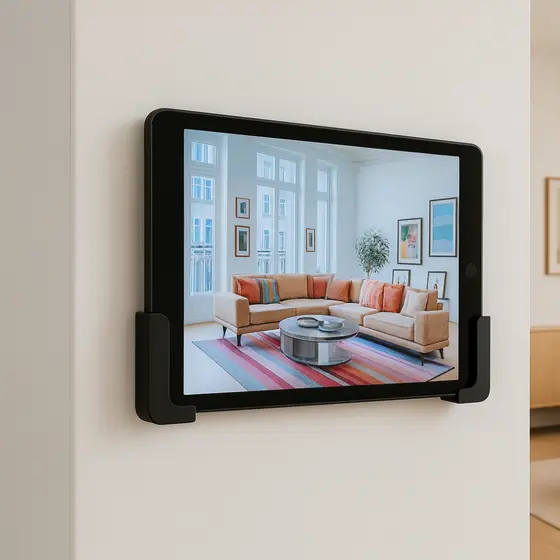 Suporte De Parede Universal Para Tablet Todos Modelos + Kit Instalação