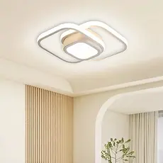 Luminária Moderna De Teto a Plafon Led 3/1 Lustre Para Quarto, Sala, Escritorio, Corredor, Cozinha.
