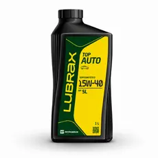 Óleo De Motor Carro Lubrax Semissintético 15w-40 Api Sl Gasolina Flex Gnv Lubrificante 1 Litro