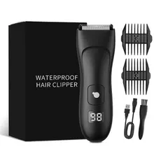 Removedor Elétrico De Pêlos De Partes Íntimas Masculinas Aparador De Cabelo Para Homens E Mulheres