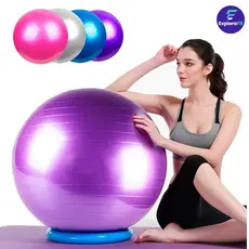 Bola Abdominal Pilates Yoga 55/65 cm-Fitness Profissional !