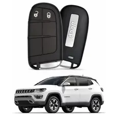 Carcaça Chave Jeep Compass 2017 2018 2019 2020 2021 2022 23