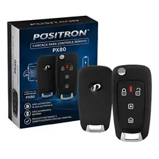 Carcaça Chave Canivete Reposição Alarme Px80 Positron