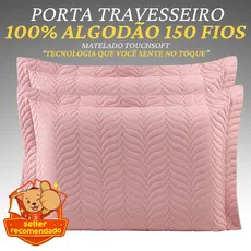 Porta Travesseiro 100% Algodão 70x50 Conforto Máximo Macio Premium Estilo Hotel Luxo